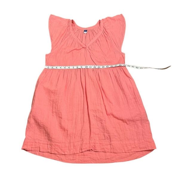 Old Navy Light Pink/Peach Short Sleeve Dress, Size M - Picture 6 of 9
